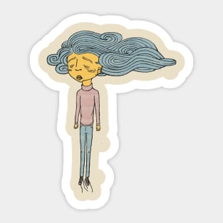 Cloud Head Sticker